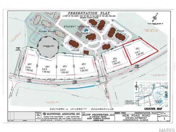 0 NE New Poag Road - Lot 1, Edwardsville, IL 62025