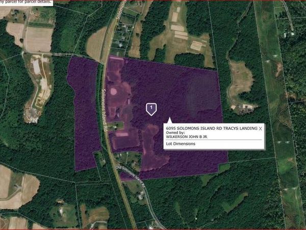 6095 SOLOMONS ISLAND ROAD, TRACYS LANDING, MD 20779