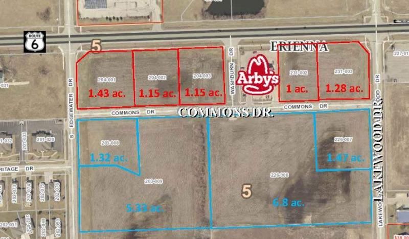 Lot 3,4,5,7,8 Edgewater Commons Drive, Morris, IL 60450