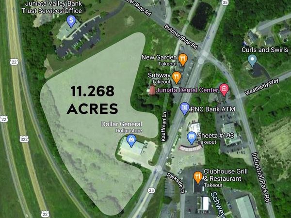 US Route 322 and Route 35 KAUFFMAN LANE, MIFFLINTOWN, PA 17059