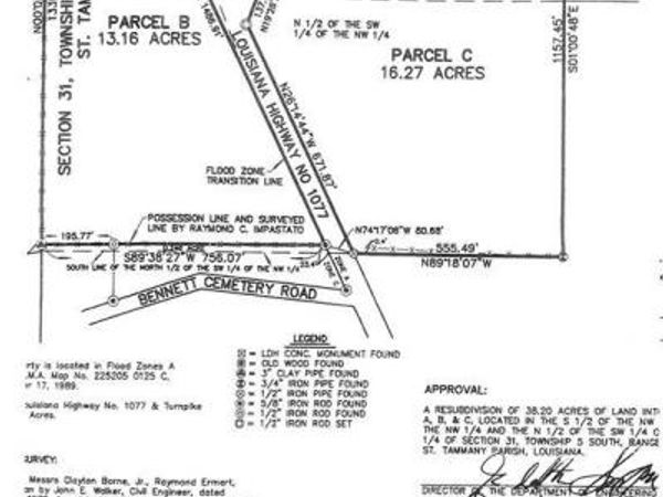 La Hwy 1077, Folsom, LA 70437