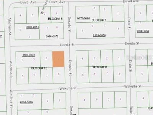 105 DEEDA STREET, FLORAHOME, FL 32140