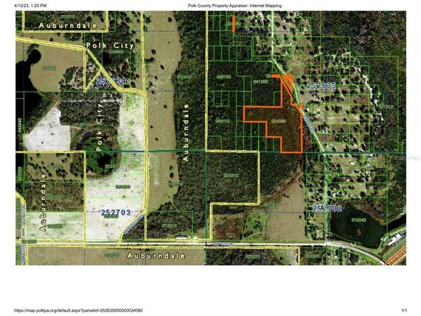 EVANS RD, POLK CITY, FL 33868