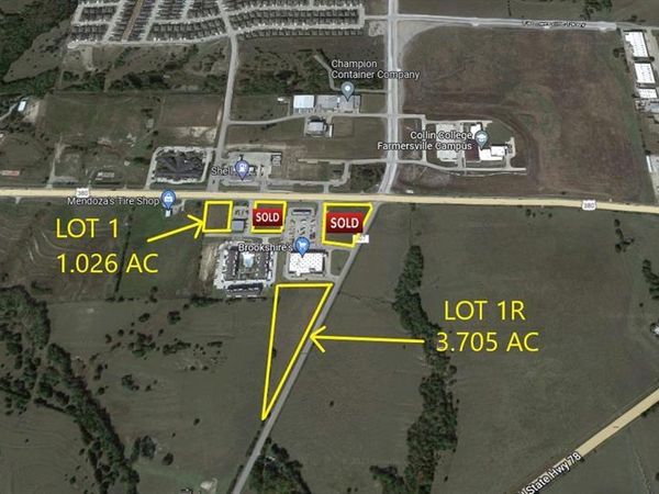 Lot 1R County Road 607, Farmersville, TX 75442