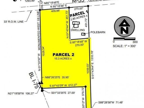 M-55 W, West Branch, MI 48661
