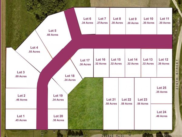 Lot 2 Walnut Street, Quasqueton, IA 52326
