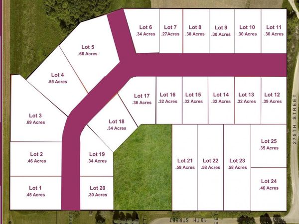 LOT 7 Walnut Street, Quasqueton, IA 52326