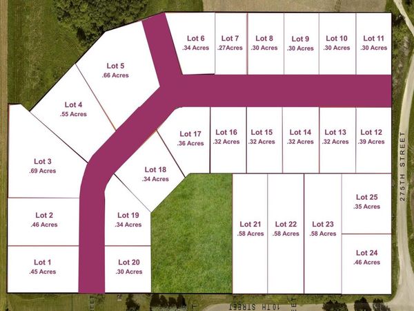 LOT 8 Walnut Street, Quasqueton, IA 52326