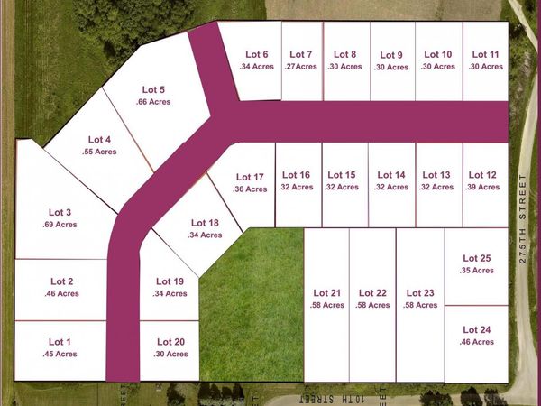 LOT 15 Walnut Street, Quasqueton, IA 52326