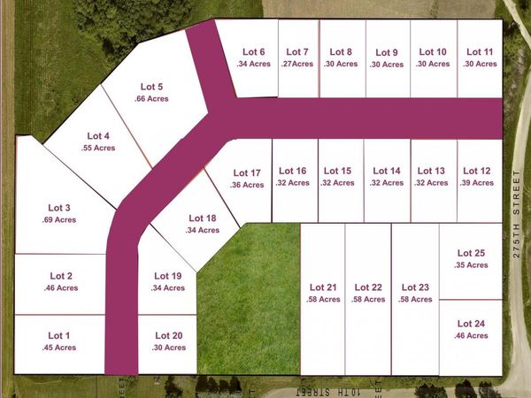 LOT 25 275TH STREET, Quasqueton, IA 52326