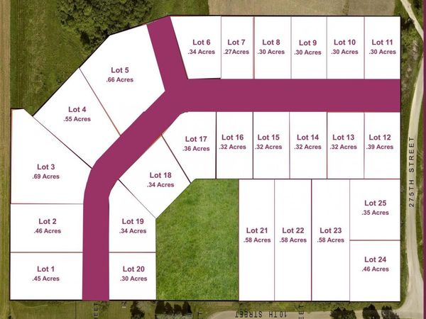 LOT 22 1Oth Street, Quasqueton, IA 52326