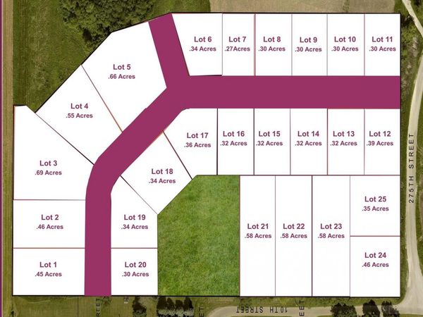 Lot 5 Walnut Street, Quasqueton, IA 52326