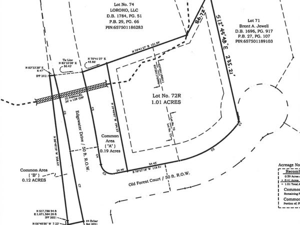 Lot 72R Old Forest Court, Norwood, NC 28128