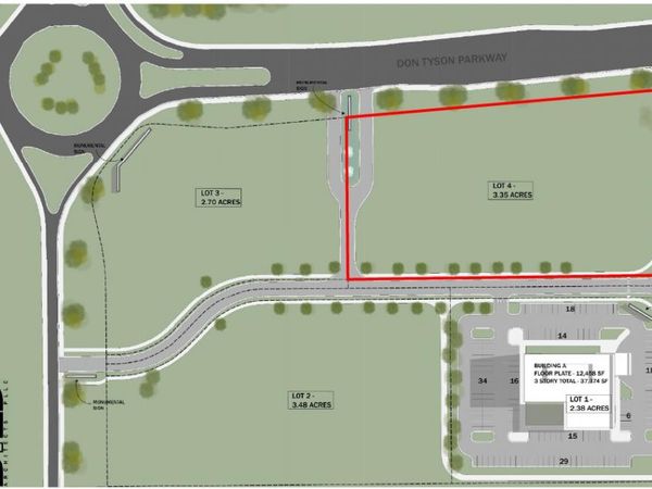 Lot 4 Don Tyson Parkway, Springdale, AR 72762