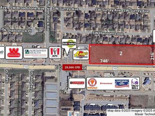 3.70 Acres Lot 2 Hwy 102 Boulevard, Bentonville, AR 72712