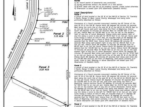 1.13+/- Ac Lamar Boulevard, Hattiesburg, MS 39402