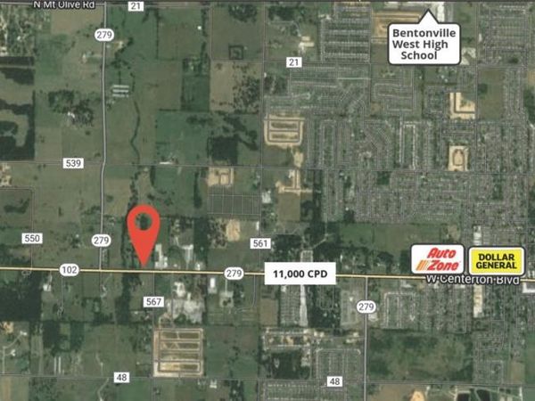 5 AC W Hwy 102 Highway, Bentonville, AR 72719