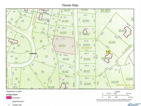 1.8 acres Greenbriar Road, Gadsden, AL 35901