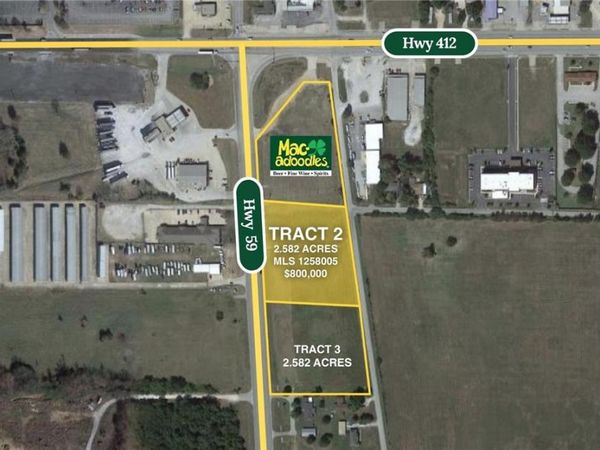 Tract 2 OK Hwy 59 & Hwy 412, Siloam Springs, OK 74338