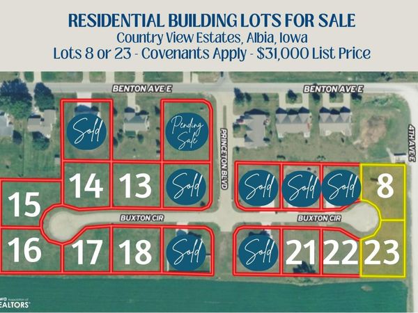 Lot 23 Benton Avenue E, Albia, IA 52531