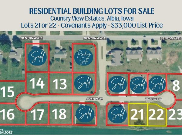 Lot 21 Benton Avenue E, Albia, IA 52531