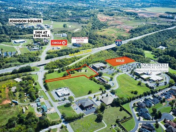 2.60 AC +/- Lot 2 Johnson Mill Boulevard, Fayetteville, AR 72762