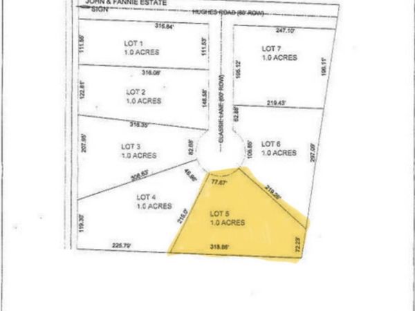 Lot 5 Kidd Road, Caledonia, MS 39740