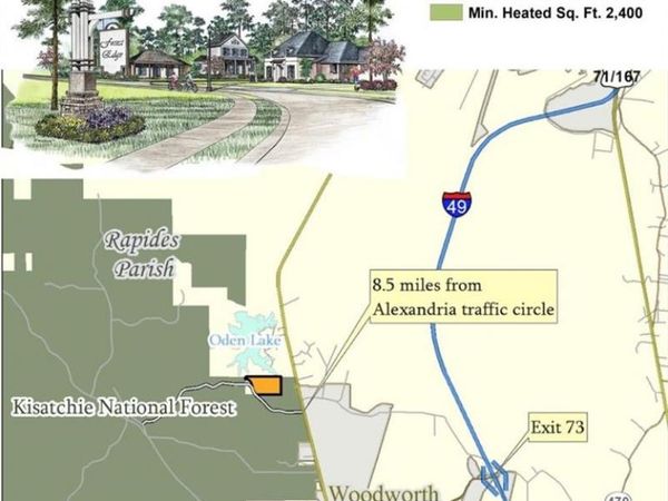 0 KISATCHIE Circle, Woodworth, LA 71485