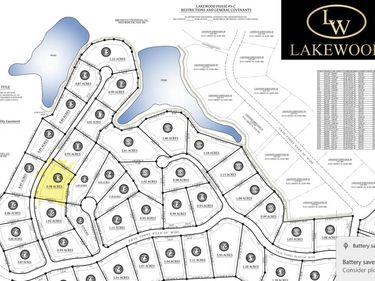 Lot 89 Lakewood subdivision, Corbin, KY 40701