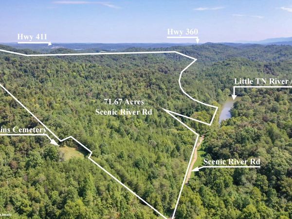 1125 Scenic River Road 71.67 Acres, Madisonville, TN 37354