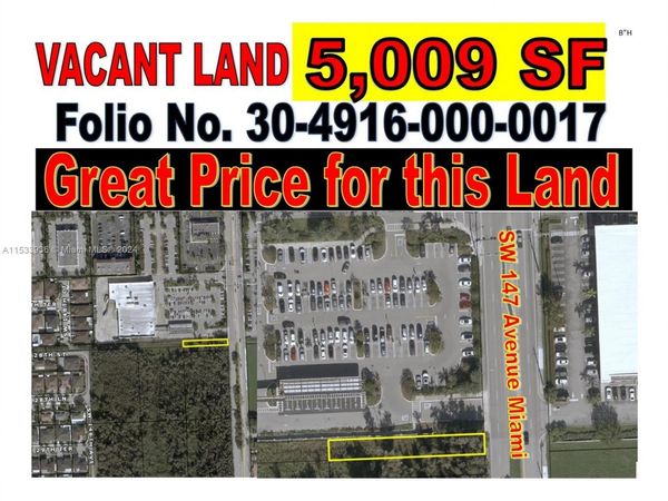 SW 147 AVENUE, Miami, FL 33185