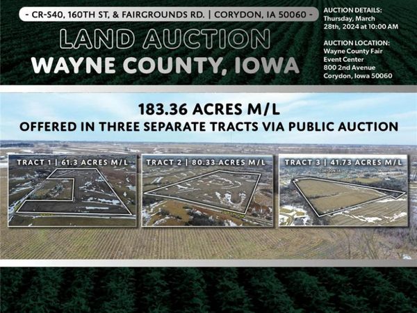 00 County Road S40 Road, Corydon, IA 50060