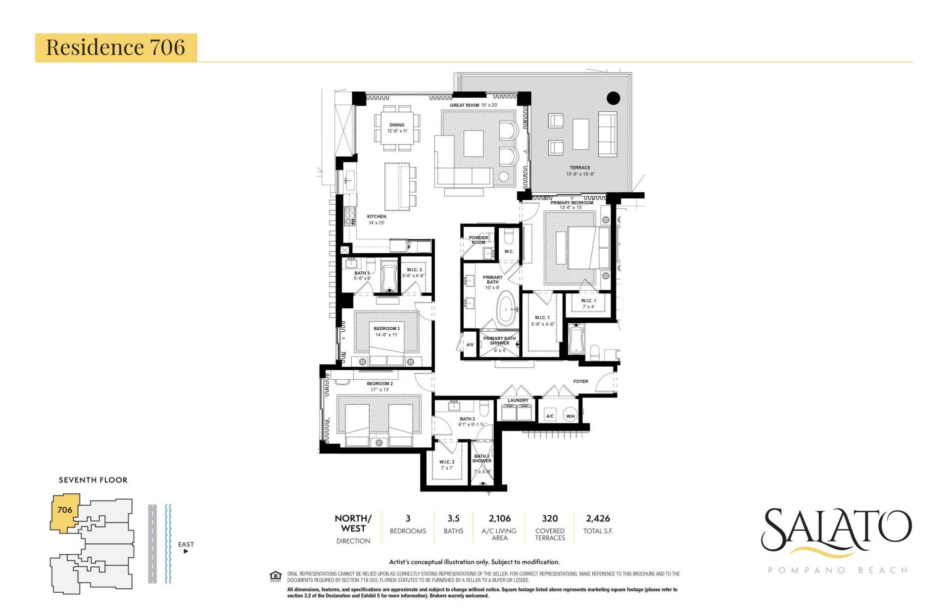 305 Briny Avenue, Unit 706, Pompano Beach, FL 33062 Photo