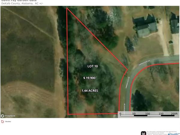 LOT 10 Garden Gate Circle, Crossville, AL 35962
