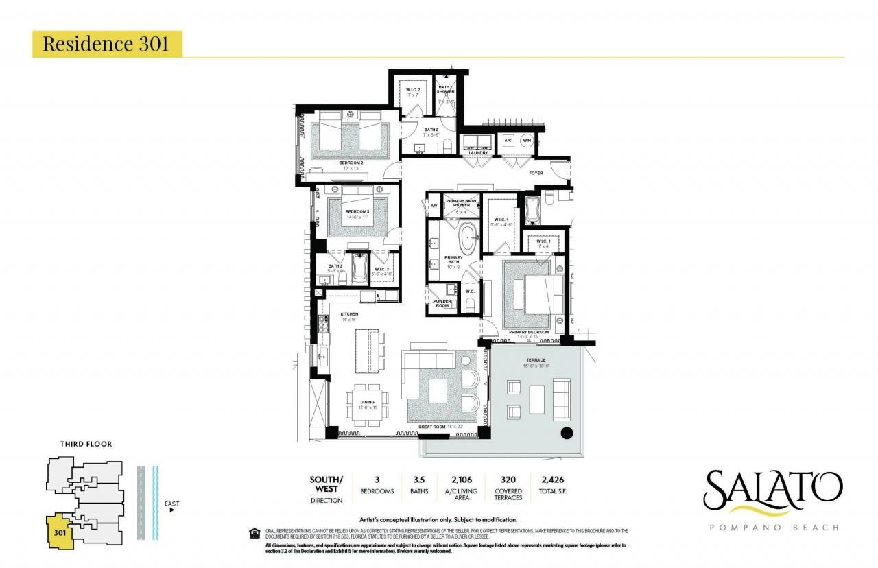 305 Briny Avenue, Unit 301, Pompano Beach, FL 33062 Photo