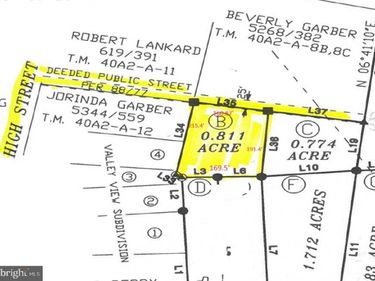 Lot B HIGH STREET, TIMBERVILLE, VA 22853