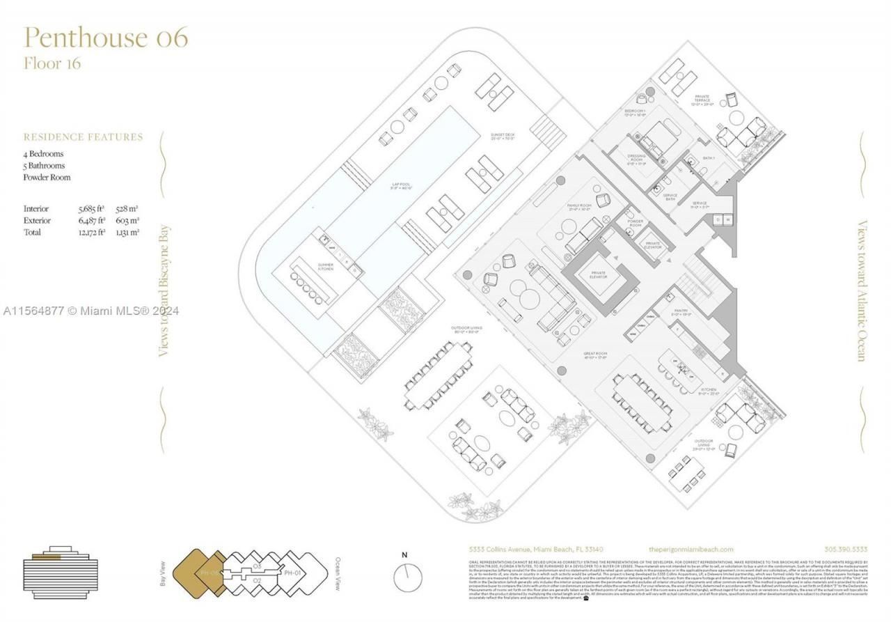 5333 Collins Ave, Unit PHW, Miami Beach, FL 33140 Photo