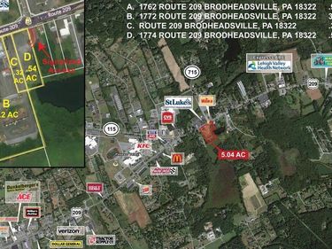 1762 ROUTE 209, BRODHEADSVILLE, PA 18322