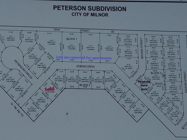 1206 PETERSON Circle, Milnor, ND 58060