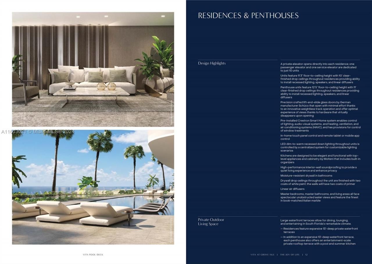 5 Grove Isle Dr, Unit PH-S04, Miami, FL 33133 Photo