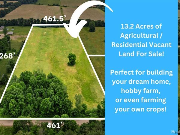 V/L Hough Rd. Hough Rd., Almont Twp, MI 48003