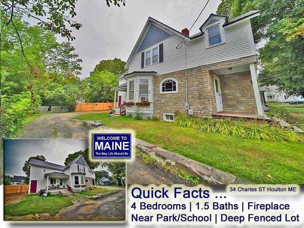 34 Charles Street, Houlton, ME 04730