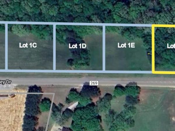 Lot 1F Sam T Barkley Road, New Albany, MS 38652