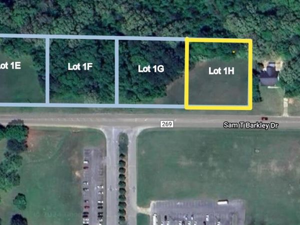 Lot 1H Sam T Barkley Road, New Albany, MS 38652