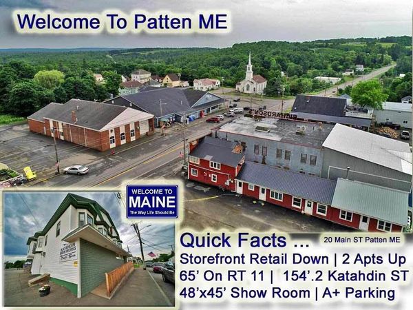 20 Main Street, Patten, ME 04765