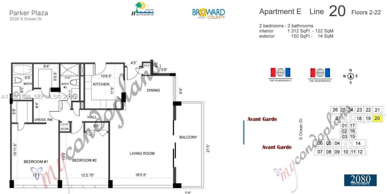 2030 S Ocean Dr, Unit PENTHOUSE, Hallandale Beach, FL 33009 Photo