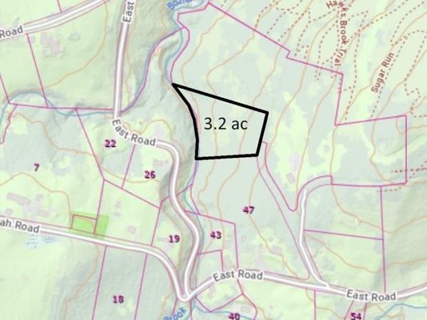 Lot 3.2 East Rd, Hawley, MA 01339