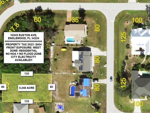 10245 Euston AVE, ENGLEWOOD, FL 34224
