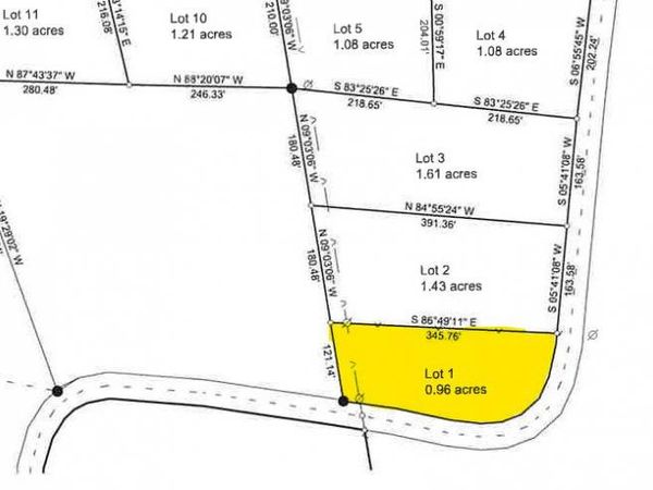 Lot 1 Joe Wheeler Brown Rd, Fulton, MS 38843