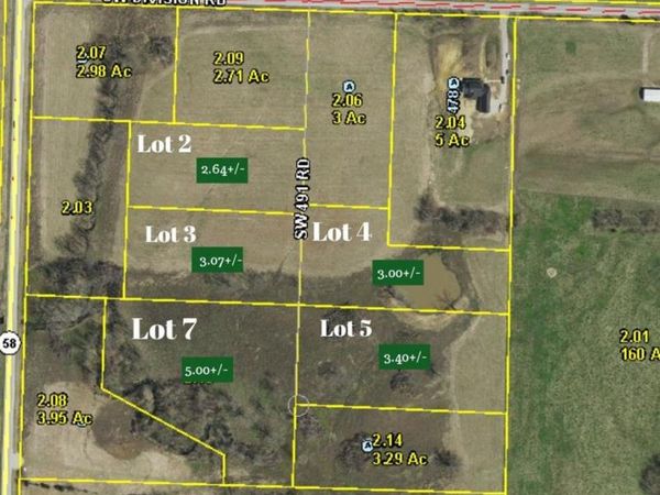 TBD Lot 2 491st Road, Centerview, MO 64019
